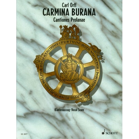 carmina burana partition chant