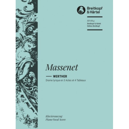 Massenet Werther partition