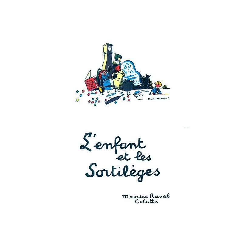PARTITION L'ENFANT ET LES SORTILEGES - AVIGNON PARTITION L'ENFANT ET LES SORTILEGES - AVIGNON