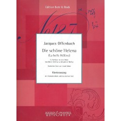 offenbach la belle helene partition chant