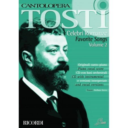 Partition Paolo Tosti Cantolopera NR138938 Le kiosque à musique avignon