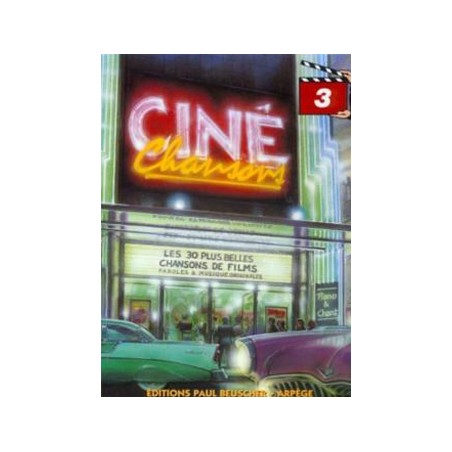 Ciné chansons partition