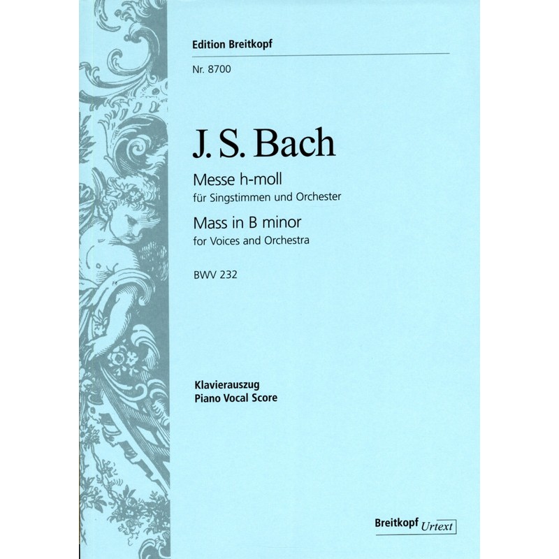 Partition Bach Messe en si EB8700 Le kiosque à musique Avignon