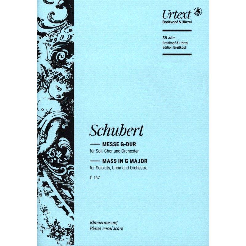 Schubert - Messe en Sol Majeur D167 - Partition chant