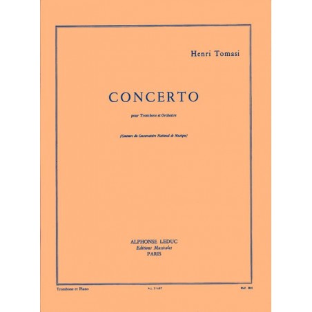 tomasi concerto trombone partition