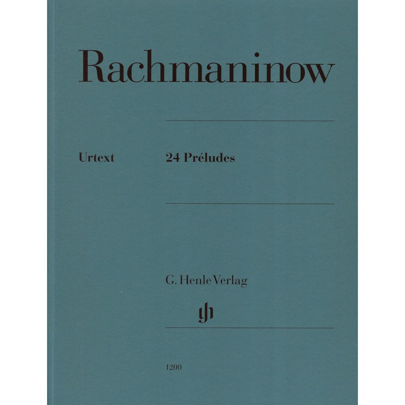 Partition Préludes de Rachmaninoff HN1200 Le kiosque à musique Avignon