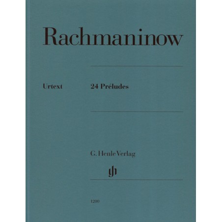 Partition Préludes de Rachmaninoff HN1200 Le kiosque à musique Avignon