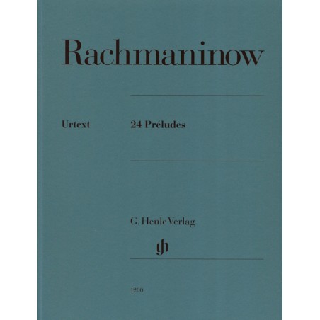 Partition Préludes de Rachmaninoff HN1200 Le kiosque à musique Avignon