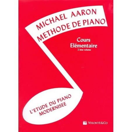 Méthode de piano de Michael Aaron le kiosque à musique