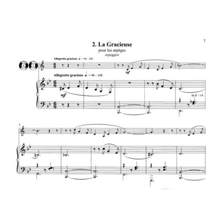 coiteux 12 etudes concertantes partition clarinette