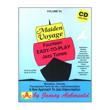Jamey Aebersold volume 54 - Maiden voyage - partition