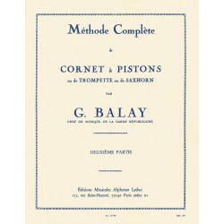Guillaume Balay Méthode complète de cornet