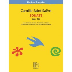 Saint-Saëns sonate clarinette partition