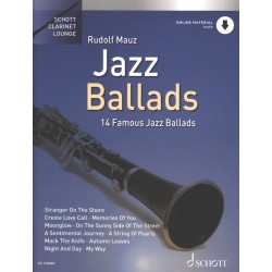 jazz ballads partition clarinette