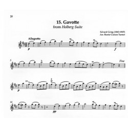 The flûte playlist partition