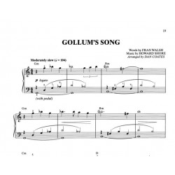 le seigneur des anneaux partition piano