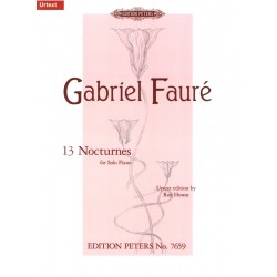 Fauré nocturnes partition