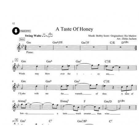 jazz standards partition saxophone tenor