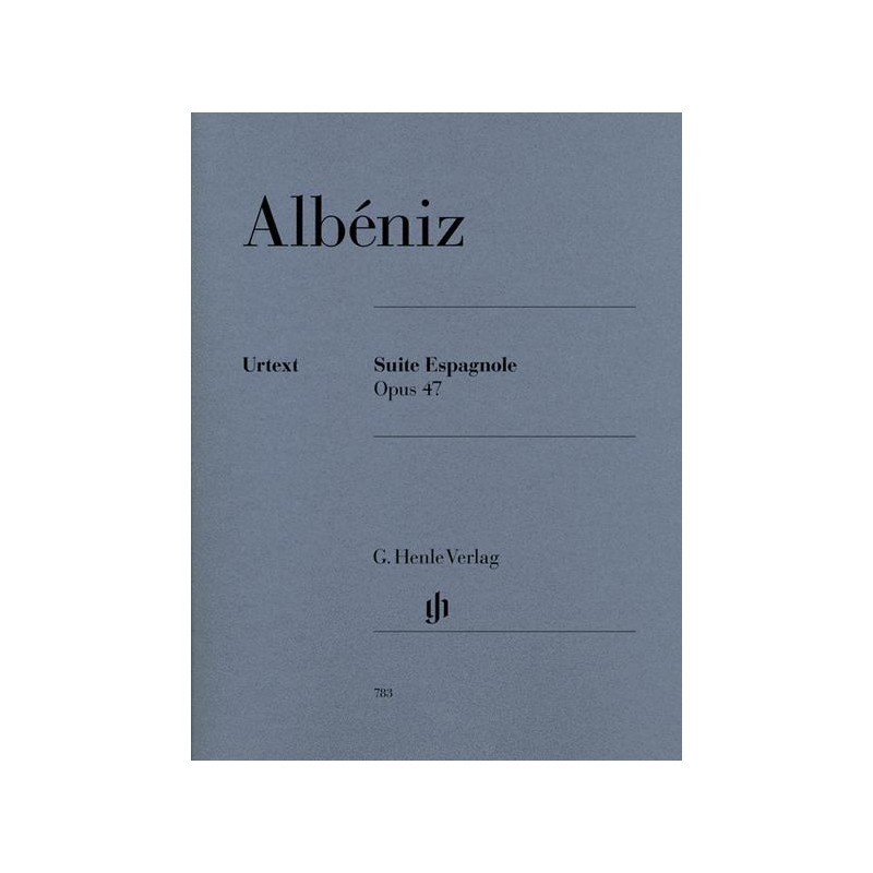 Albeniz Suite Espagnole partition piano