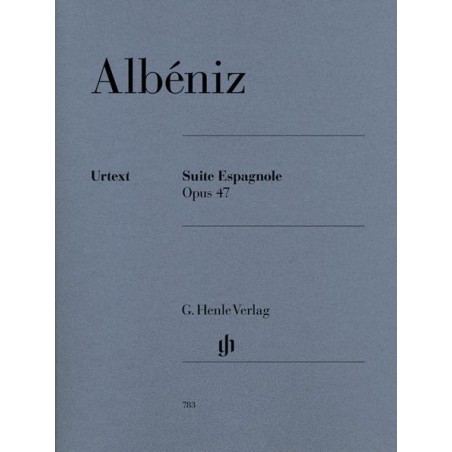 Albeniz Suite Espagnole partition piano