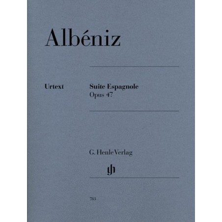 Albeniz Suite Espagnole partition piano