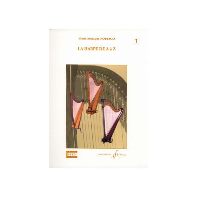 La Harpe de A à Z de Popesco GB6594 le kiosque à musique Avignon