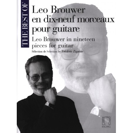 Partition guitare Léo Brouwer - Le kiosque à musique Avignon