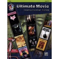 Partition Ultimate movie instrumental solos musiques de films pour l'alto