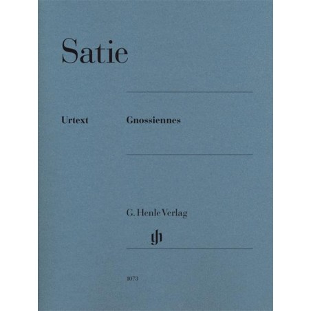 Erik Satie 6 Gnossiennes - Partition piano Henle