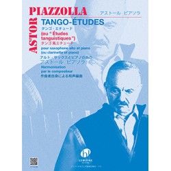 Piazzolla tango études partition