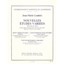 londeix nouvelles etudes variees partition