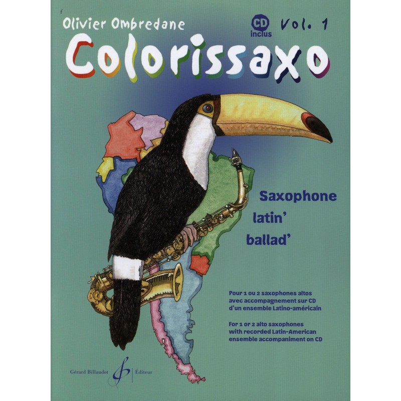 Colorissaxo volume 1 GB8906 le kiosque à musique Avignon