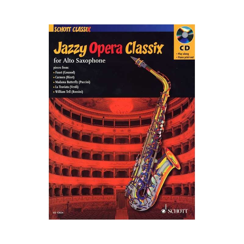 JAZZ OPERA CLASSIX ED12824 le kiosque à musique Avignon