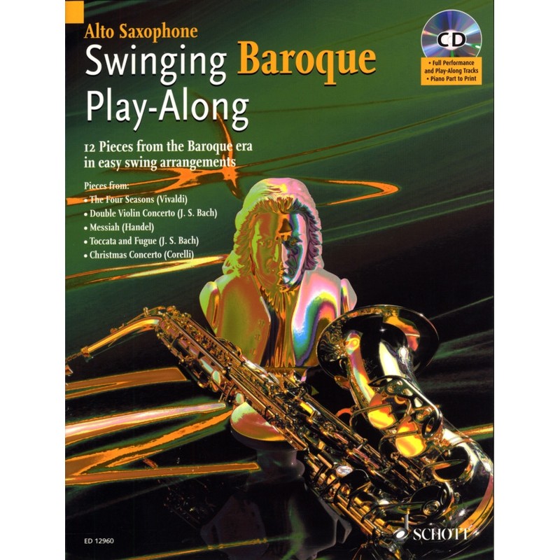 Swinging Baroque play along - Partition saxophone