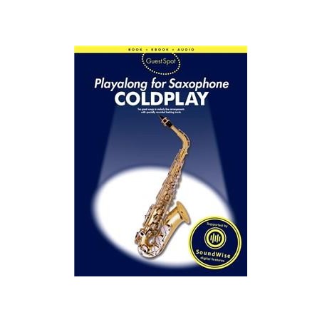 Coldplay Partition saxophone alto