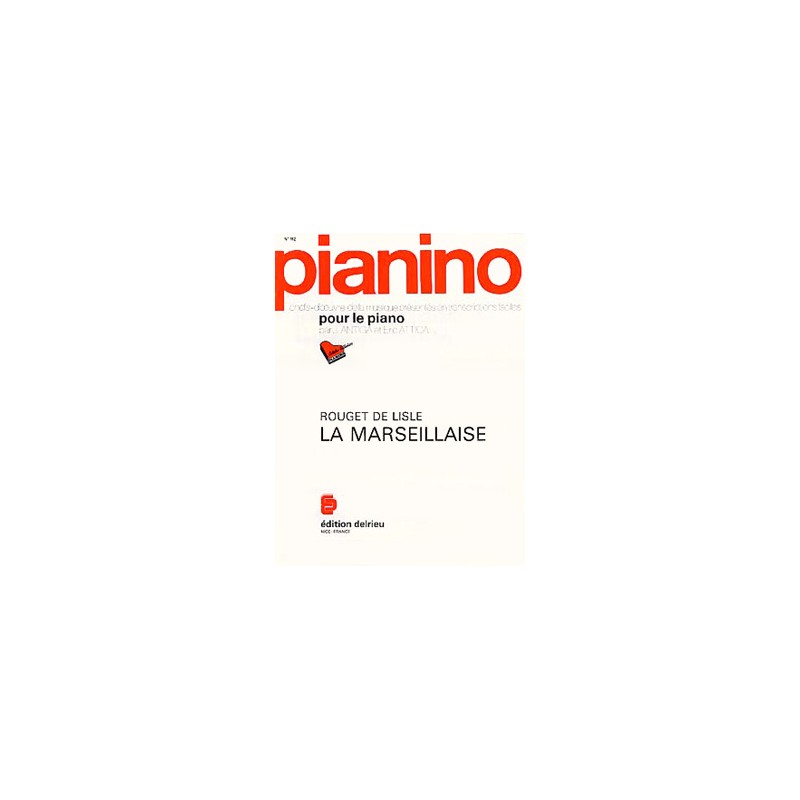 La Marseillaise piano facile Pianino 112 La Marseillaise piano facile Pianino 112