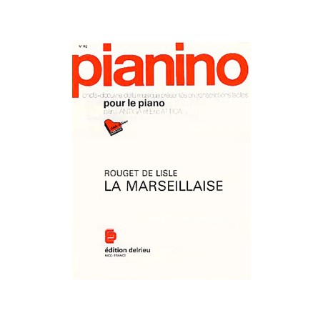 La Marseillaise piano facile Pianino 112