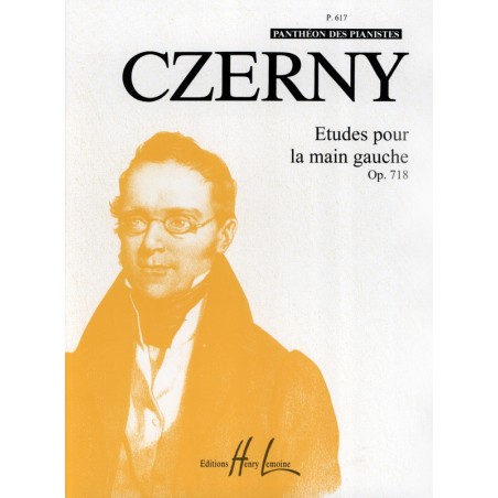 czerny etudes main gauche partition piano