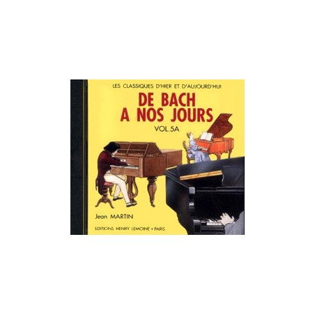 De bach à nos jours 5A le CD le kiosque à musique Avignon