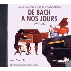 De bach à nos jours 6B CD d'écoute