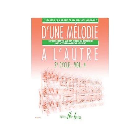 D'une mélodie à l'autre volume 4 Avignon