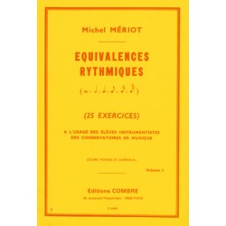 Meriot Equivalences rythmiques Avignon