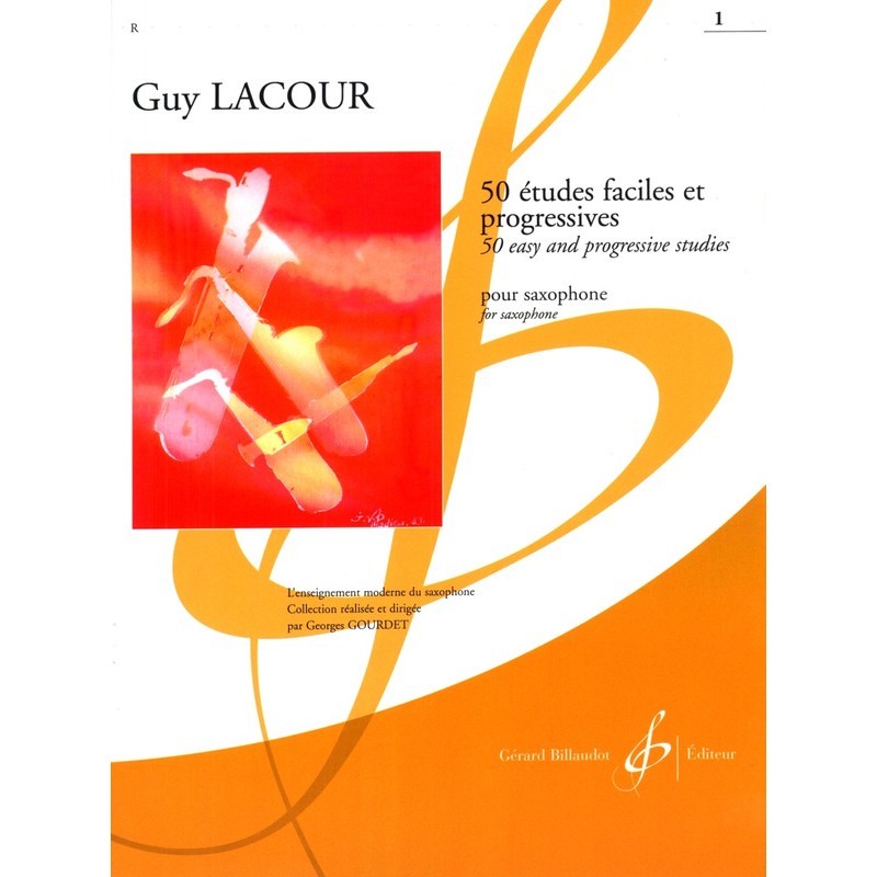 Guy Lacour 50 Etudes faciles et progressives