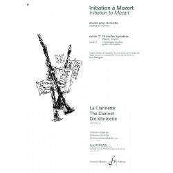 Initiation à Mozart volume 2 clarinette