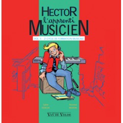 Hector l'apprenti musicien 5 compact disc