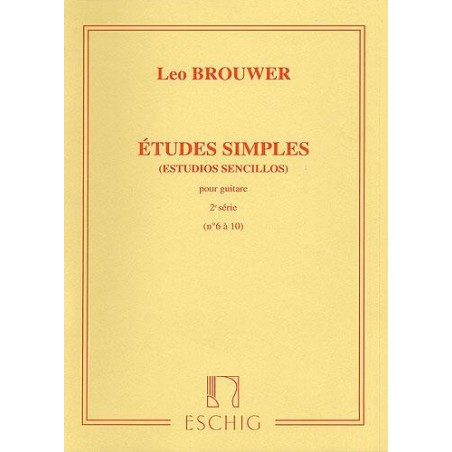 ETUDES SIMPLES - Série n°2 - Etudes n°6 à 10