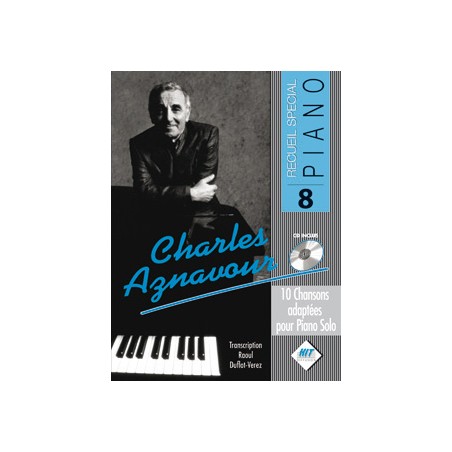 Aznavour spécial piano volume 8 le kiosque à musique Avignon