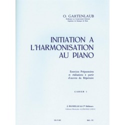 initiation à l'harmonie au piano - partition