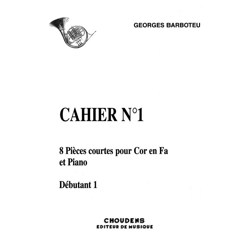 barboteu pièces coures partition cor barboteu pièces coures partition cor
