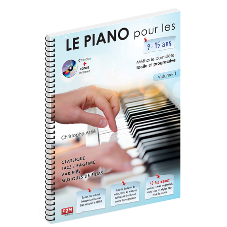 le piano pour les 9-15 ans avignon